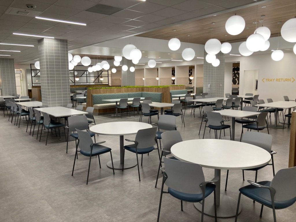 System_Electric_Texoma_Medical_Center-Dining_Hall_Open_Seating_Denison_Texas